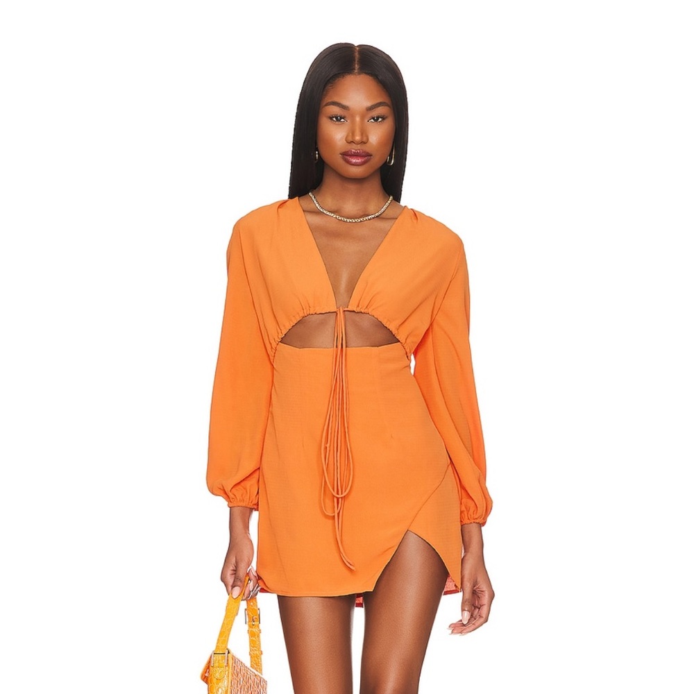 Superdown Selene Wrap Dress